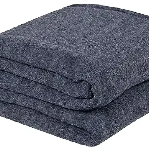Woolen double bed blanket