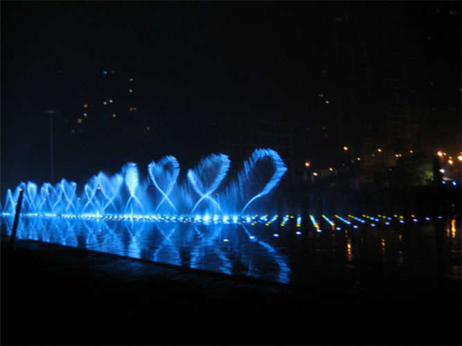 Musical fountain dancing water fountain with music