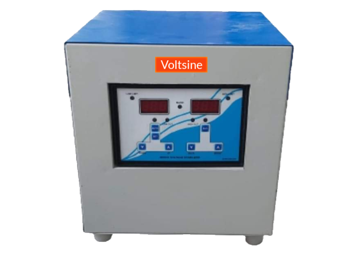 Single/three phase air cooled servo voltage stabilizer