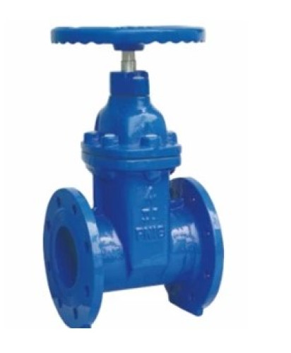 Non-rising stem resilient seated gate valve