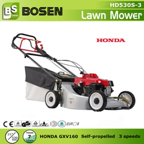 Honda engine gas lawn mower (3 speeds)