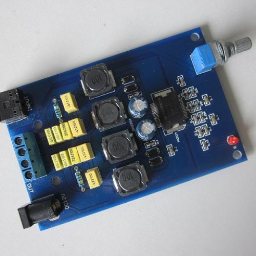 Digital audio amplifier board 2*15w class t