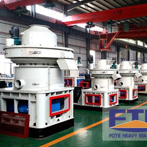 Latest advanced ring die rice husk pellet mill for sale