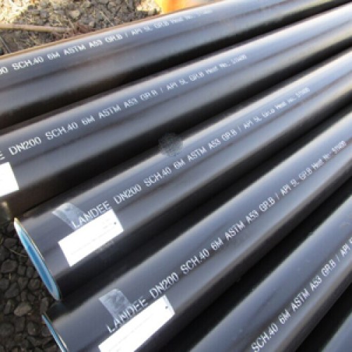 Api 5l gr b seamless pipe, sch 40, 6m, dn200