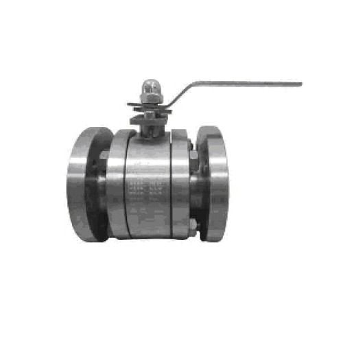 Floating ceramic ball valve, dn65, pn20, rf