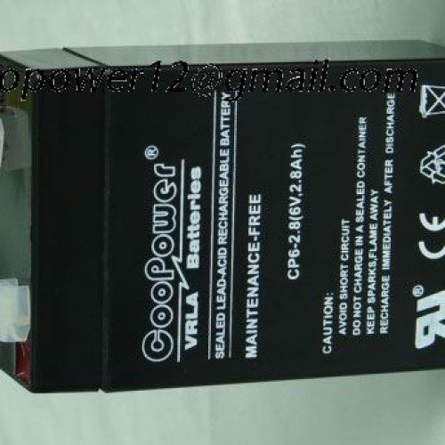 Ups battery 6v-2.8ah