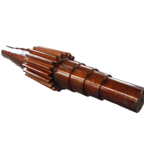 Heavy machine spur gear shaft, module 19, z 30