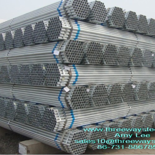 Galvanized steel pipe