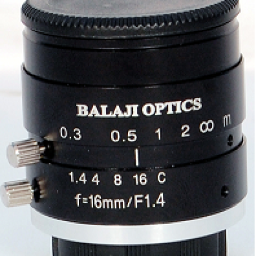 16 mm camera lens  balaji optics-india