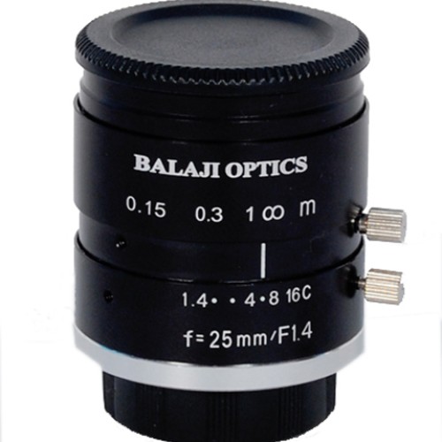 25 mm camera lens  balaji optics-india