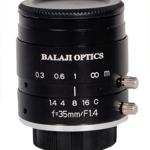 35 mm machine vision lenses (bmt-1435d) balaji optics in india