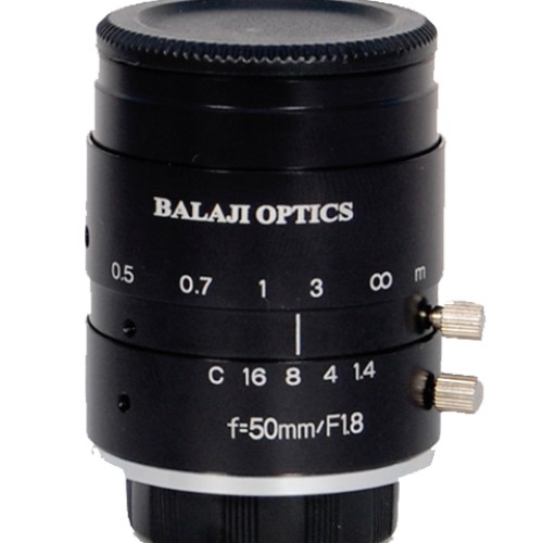 50 mm machine vision lenses (bmt-1850d) balaji optics in india