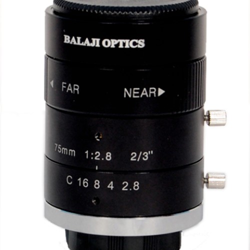 75 mm camera lens  balaji optics-india