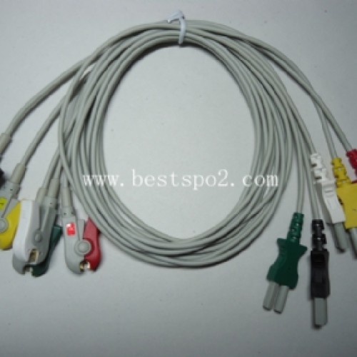 Spacelabs 5 lead ecg leadwires