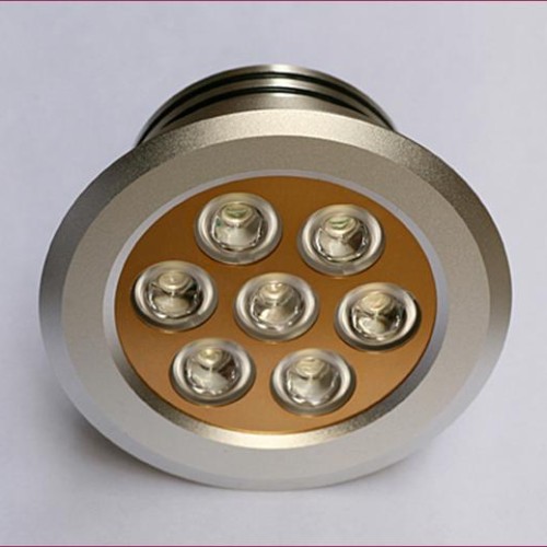 Led downlight 7*1w 