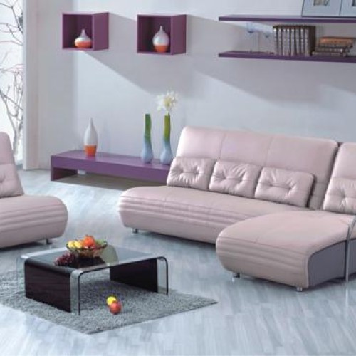 Leahter sofa