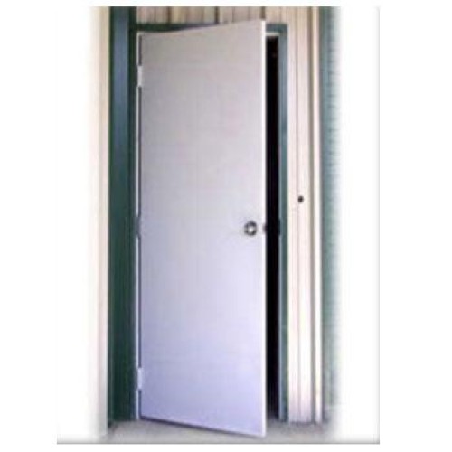 Acoustic steel doors