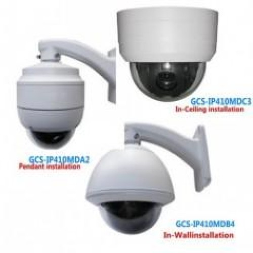 Gcs-ip410md series 10x ip mini ptz dome