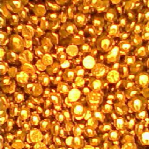 Gold dust nuggets