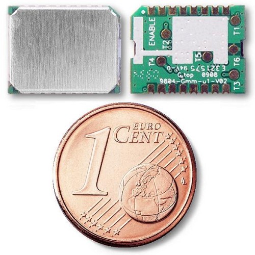 Globaltop mtk ultra-small and powerful gps module gmm-u1