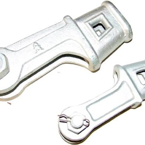 Wedge type clamp/power fittings