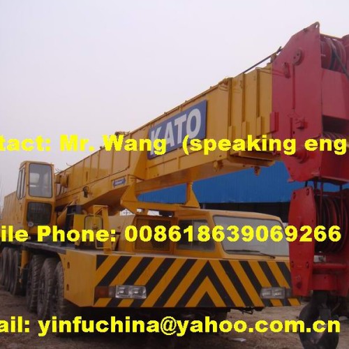 80t kato nk-800e truck/mobile hydraulic cranes