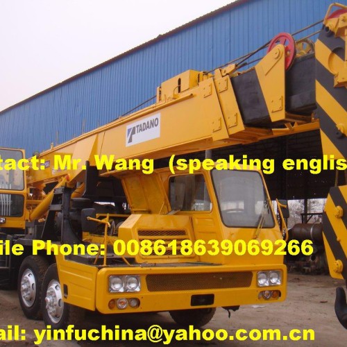 30t used tadano tl300e truck hydraulic cranes