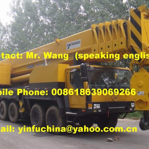 250t tadano ar-2500m hydraulic all terrain/truck cranes