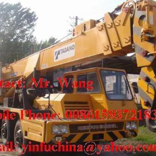 Used 35t tadano truck hydraulic crane