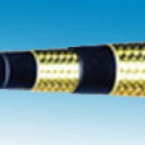 Steel wire braided hydraulic hose