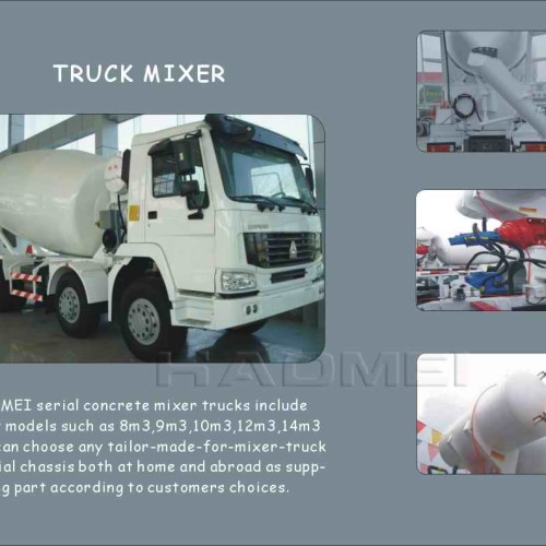 Hino concrete truck mixer