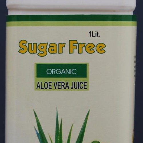 Sugar free organic aloe vera juice-