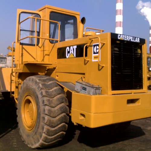 Used caterpillar 966c wheel loader