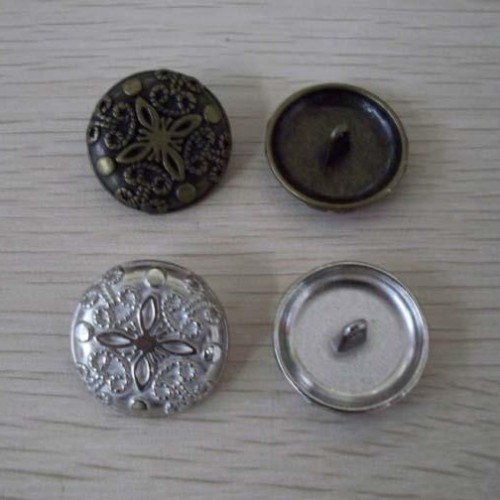 Alloy buttons