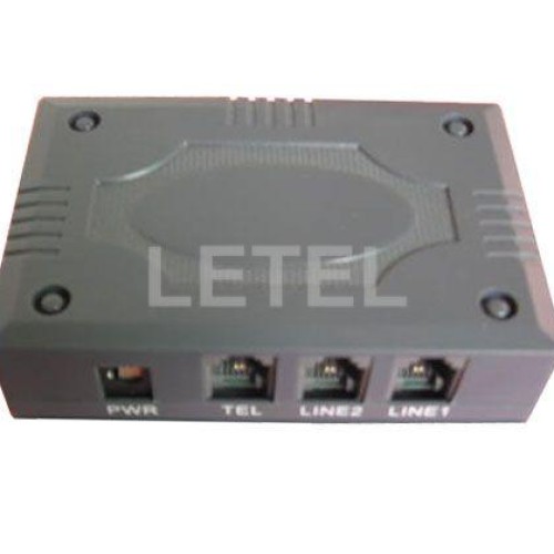 Call selector voip/ pstn 2 line intelligent switch -tcs1801