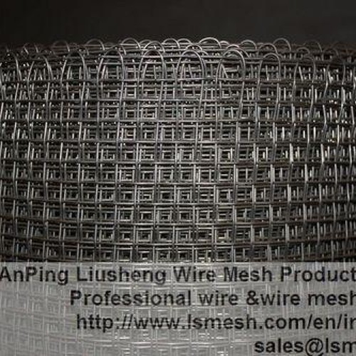 Crimped wire mesh