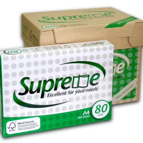 Supreme excellent a4 copy paper 80gsm/75gsm/70gsm