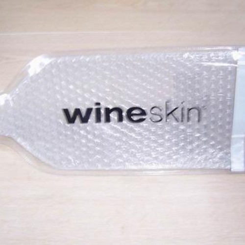 Wine skin bubble bag