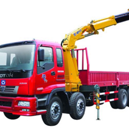 Xcmg sq8zk3q knuckle boom type truck mounted crane