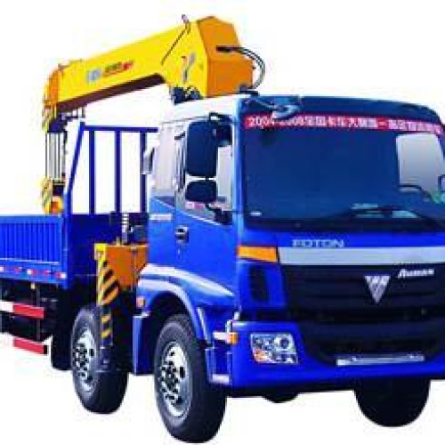 Xcmg sq12sk3q telescopic boom truck mounted crane