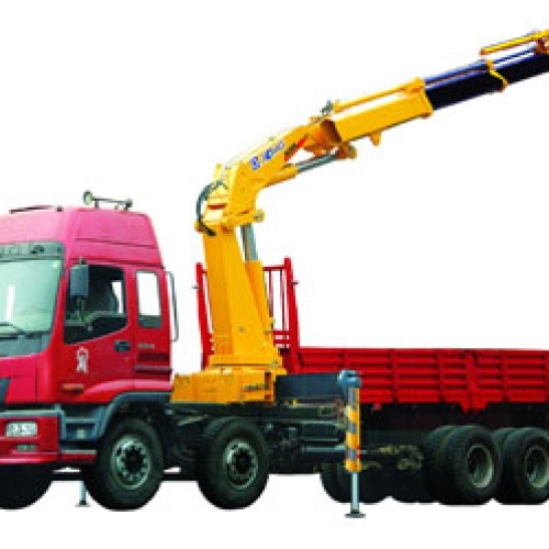 Xcmg sq12zk3q knuckle boom type truck mounted crane