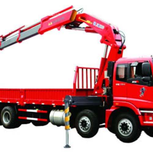 Xcmg sq16zk4q knuckle boom type truck mounted crane