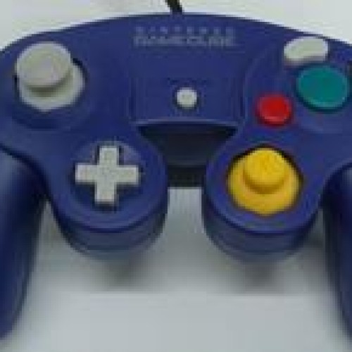 Game cube joypad purple