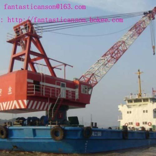 Sell used floating crane 100t to 4000t