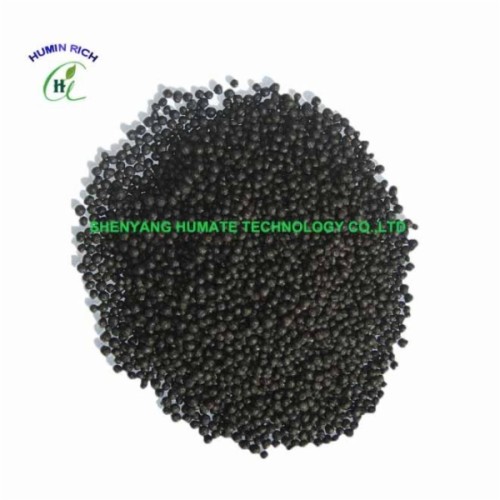Humic acid shiny granule, lignite / leonardite origin