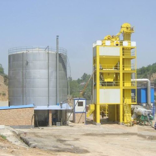 Asphalt batch mix plant