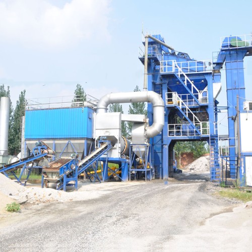 Sap100 asphalt batch mix plant