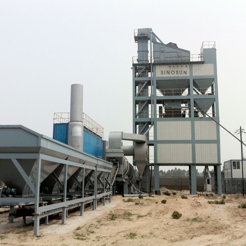 Sap120 asphalt batch mix plant