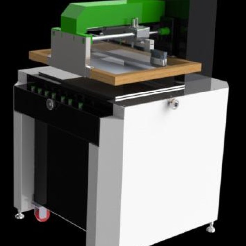 Semi auto screen printing machine