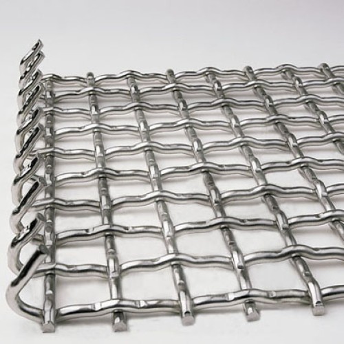 Crimped wie mesh
